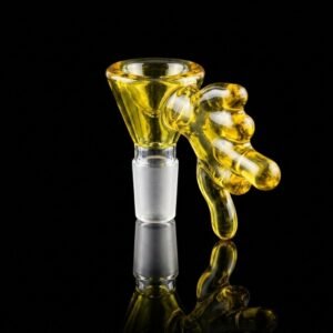 Flower Bowl Pipe Attachment - Gesture Bowl - 14 mm Male