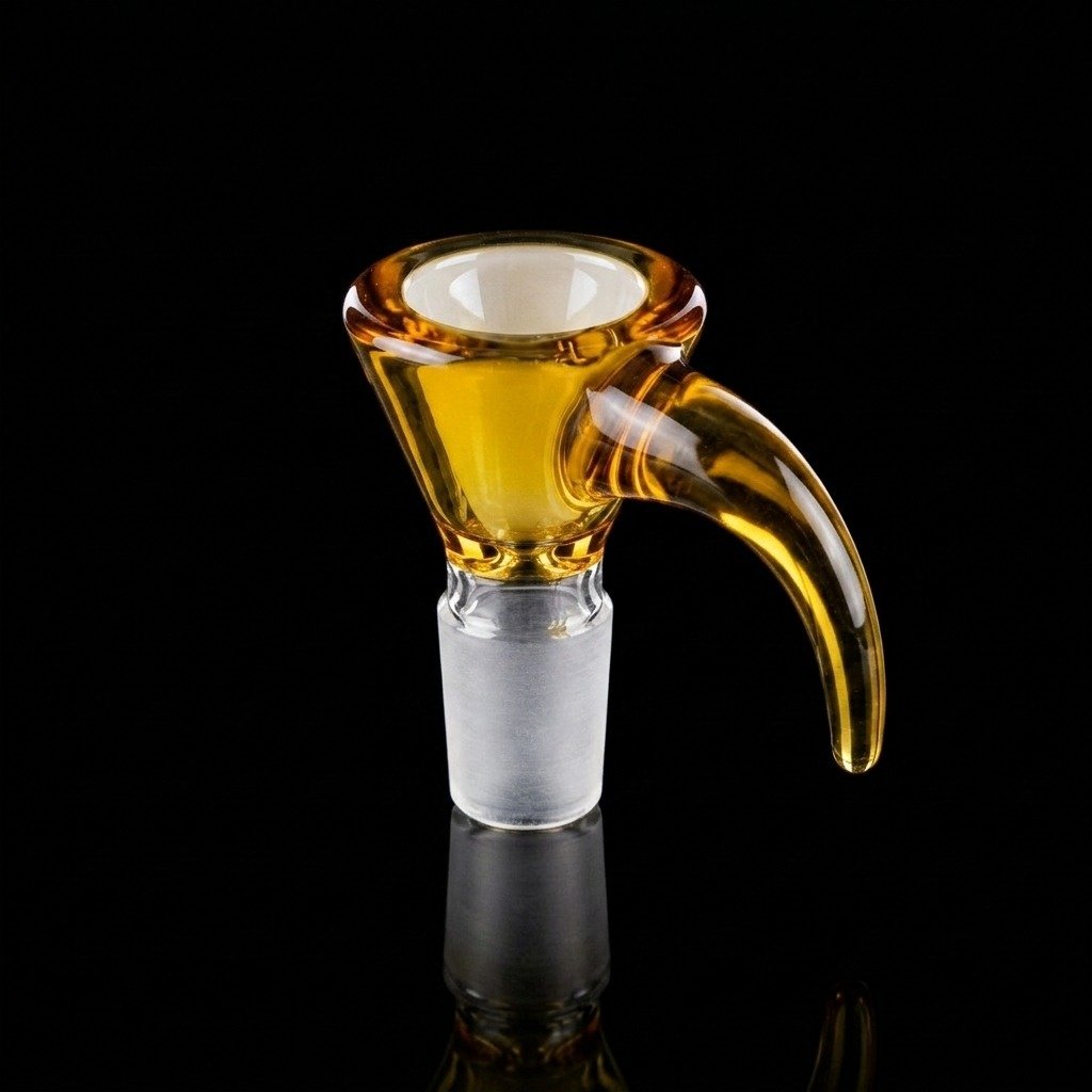 Flower Bowl Pipe Attachment - Beak Bowl - 14 mm Male - Image 6