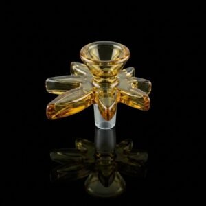 Flower Bowl Pipe Attachment - Leaflock Bowl - 14 mm Male
